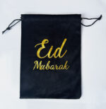 EID MUBARAK BLACK VELVET BAG (30 PCS) - Image 3