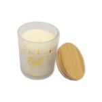 EID MUBARAK WHITE CANDLE (10 PCS)