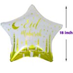 EID MUBARAK MOON STAR BALLON KIT (1 PCS) - Image 3