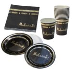 Mubarak Black With Gold Trim Set - Image 4