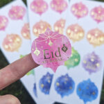 MULTI COLOR EID MUBARAK STICKERS (96 PCS) - Image 3