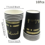 MUBARAK BLACK GOLD CUPS (20 PCS) - Image 2