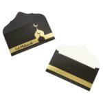BLACK AND GOLD TRIM MONEY ENVELOPE - Image 3