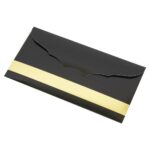 BLACK AND GOLD TRIM MONEY ENVELOPE - Image 4