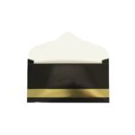 BLACK AND GOLD TRIM MONEY ENVELOPE - Image 7
