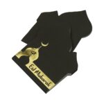 BLACK AND GOLD TRIM NAPKINS - Image 2