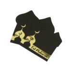 BLACK AND GOLD TRIM NAPKINS - Image 3