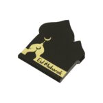 BLACK AND GOLD TRIM NAPKINS - Image 4