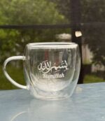 DOUBLE WALL GLASS BISMILLAH CUPS