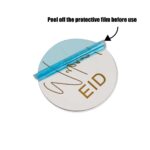 EID MUBARAK CUPCAKE TOPPER GOLD - Image 2