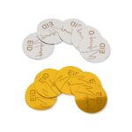 EID MUBARAK CUPCAKE TOPPER GOLD - Image 4