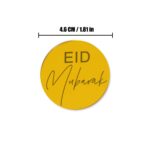 EID MUBARAK CUPCAKE TOPPER GOLD - Image 5